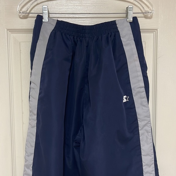Vintage Starter Full-Snap
Breakaway Tear Away pants. Size medium. Navy and gray - Picture 4 of 14